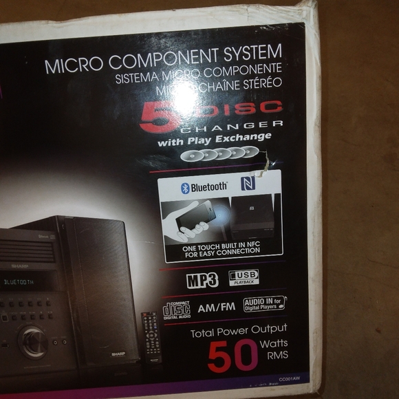 Stereo System (Sharp) - Picture 3 of 3